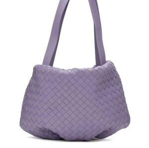 Bottega Veneta purple handbag